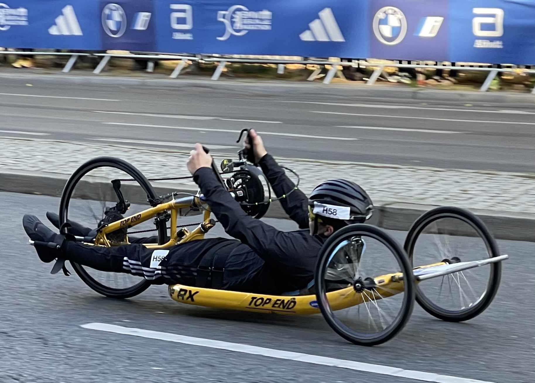 Sander i Berlin Maraton